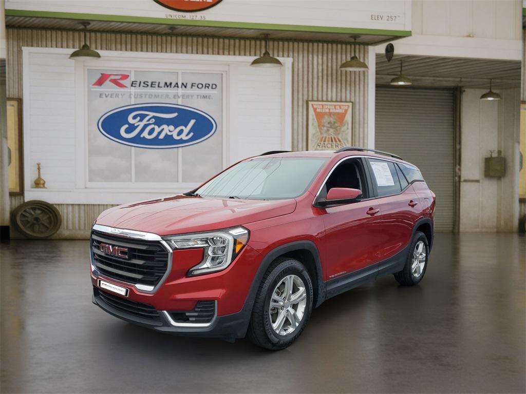 used 2022 GMC Terrain car, priced at $18,429