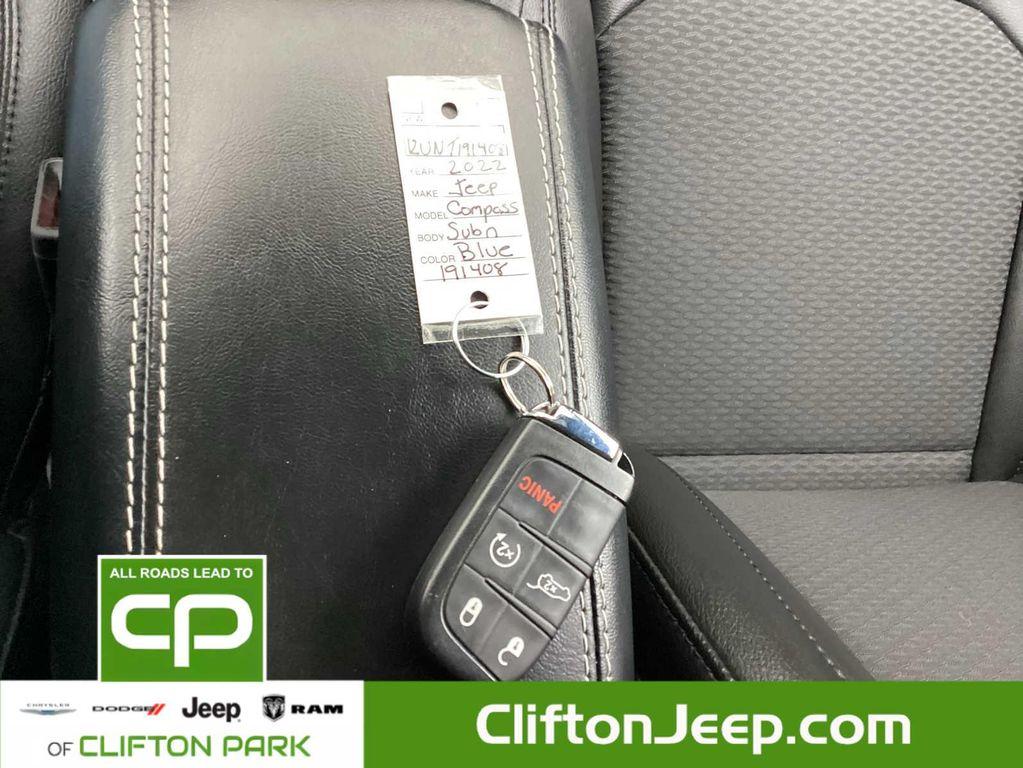 used 2022 Jeep Compass car, priced at $21,975
