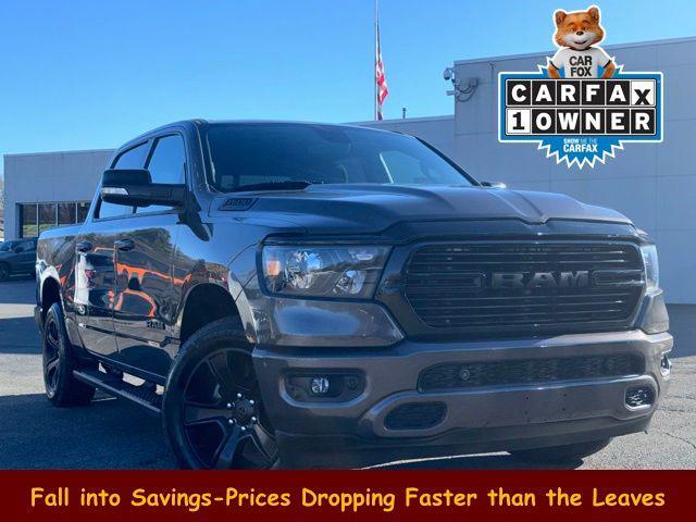 used 2021 Ram 1500 car, priced at $35,895