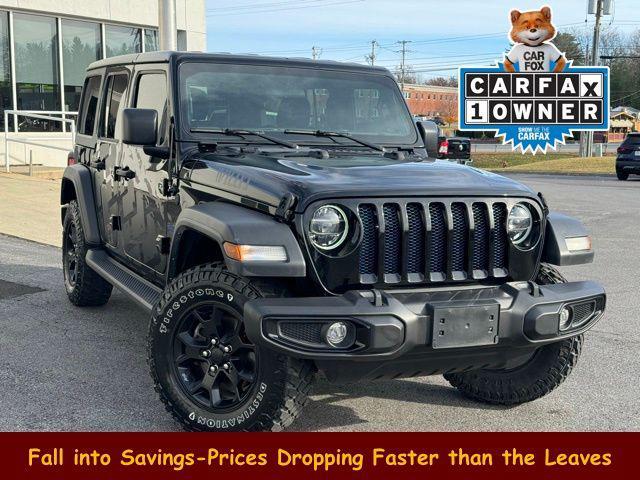 used 2021 Jeep Wrangler car, priced at $34,927