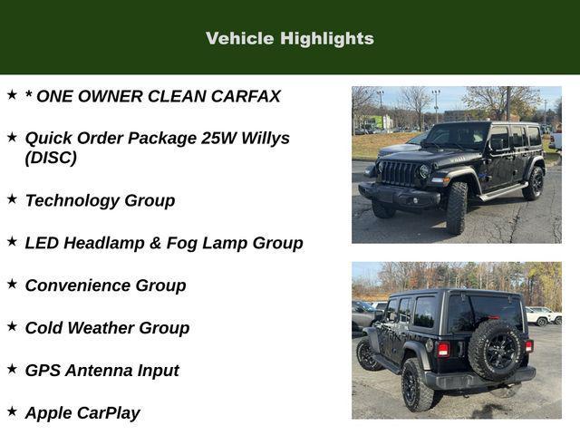 used 2021 Jeep Wrangler car, priced at $32,751