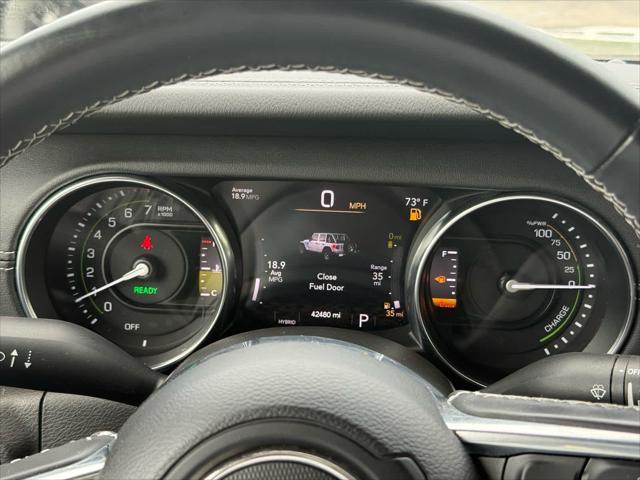 used 2022 Jeep Wrangler Unlimited 4xe car, priced at $32,995