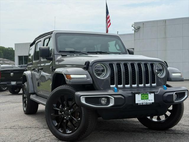 used 2022 Jeep Wrangler Unlimited 4xe car, priced at $32,995