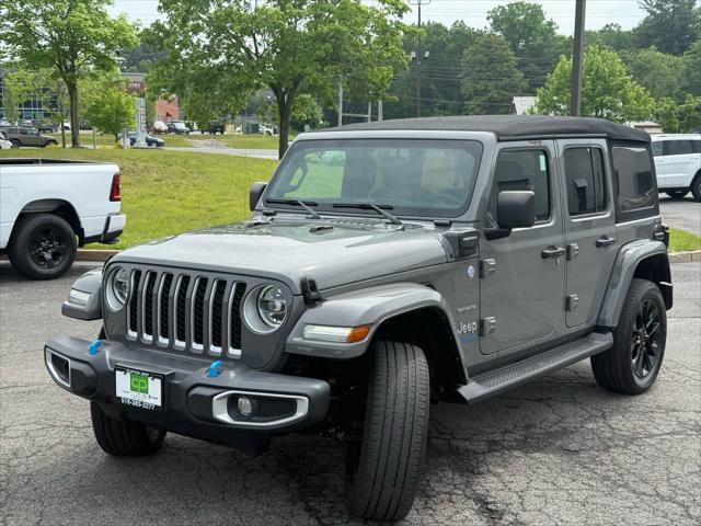 used 2022 Jeep Wrangler Unlimited 4xe car, priced at $32,995