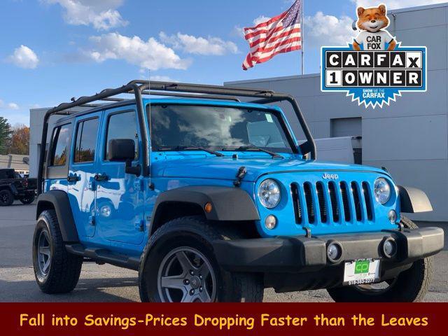 used 2018 Jeep Wrangler JK Unlimited car, priced at $20,995