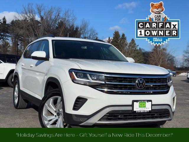 used 2021 Volkswagen Atlas car, priced at $24,571