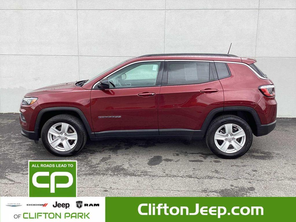 used 2022 Jeep Compass car, priced at $22,480