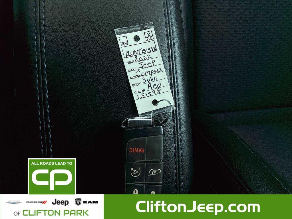 used 2022 Jeep Compass car, priced at $22,480