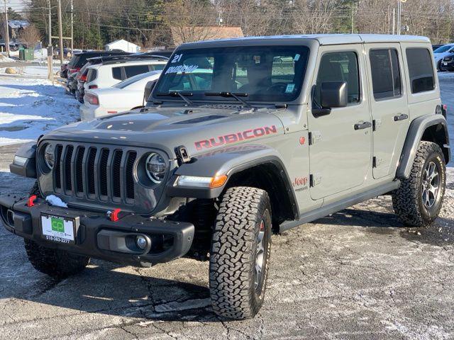 used 2021 Jeep Wrangler Unlimited car, priced at $39,508