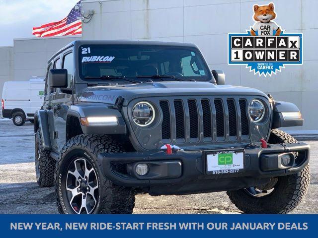 used 2021 Jeep Wrangler Unlimited car, priced at $39,508