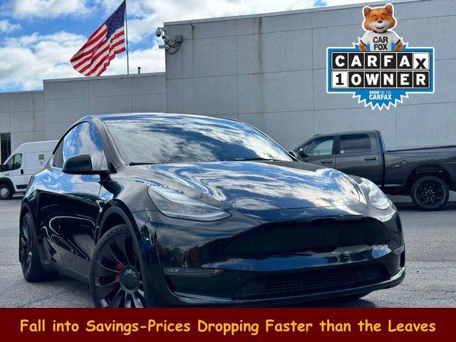 used 2021 Tesla Model Y car, priced at $28,891