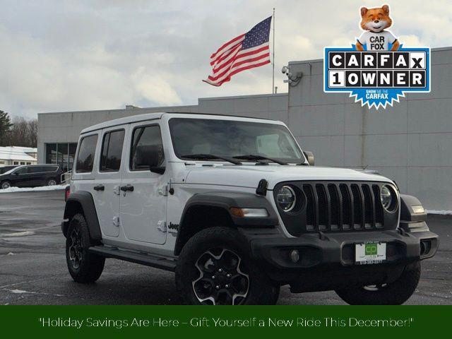 used 2021 Jeep Wrangler Unlimited car, priced at $31,995