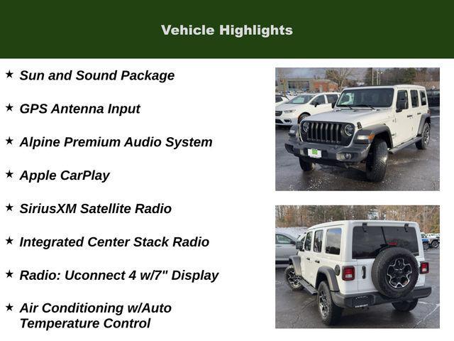 used 2021 Jeep Wrangler Unlimited car, priced at $31,995