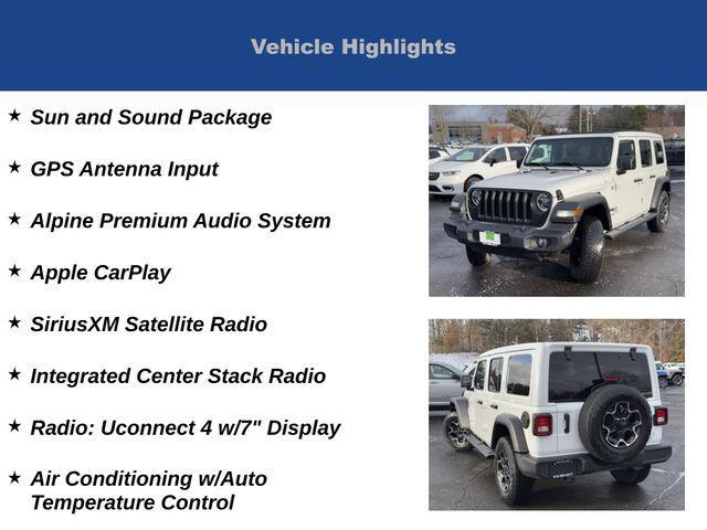 used 2021 Jeep Wrangler Unlimited car, priced at $30,000