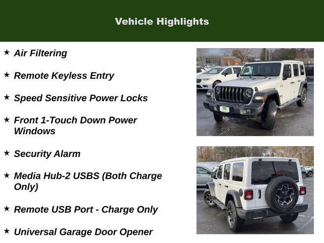 used 2021 Jeep Wrangler Unlimited car, priced at $31,995