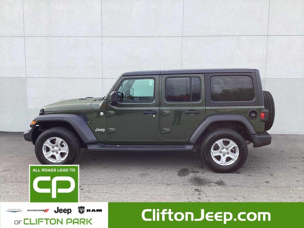 used 2020 Jeep Wrangler Unlimited car, priced at $26,945