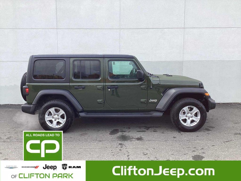 used 2020 Jeep Wrangler Unlimited car, priced at $26,945