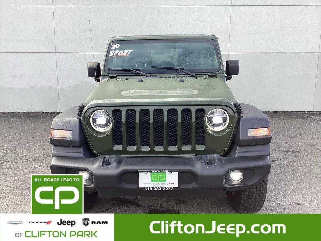 used 2020 Jeep Wrangler Unlimited car, priced at $26,945