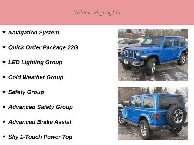 used 2022 Jeep Wrangler Unlimited car, priced at $36,595