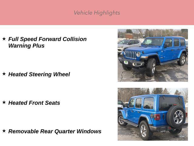 used 2022 Jeep Wrangler Unlimited car, priced at $36,595