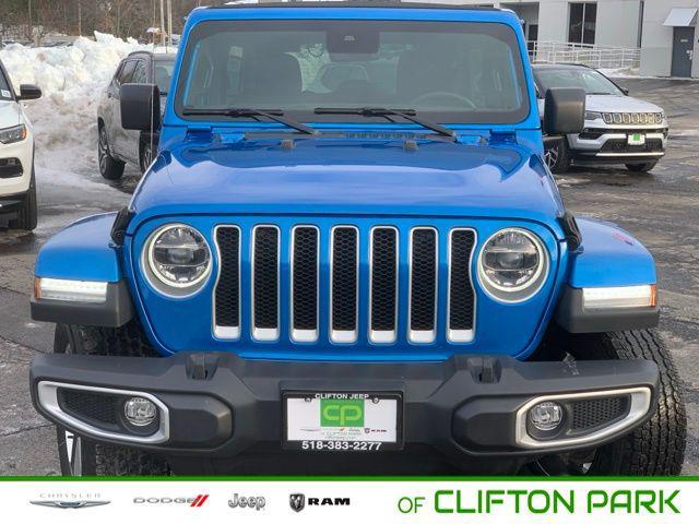 used 2022 Jeep Wrangler Unlimited car, priced at $36,595