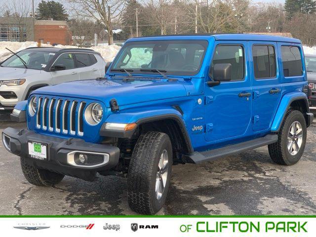 used 2022 Jeep Wrangler Unlimited car, priced at $36,595