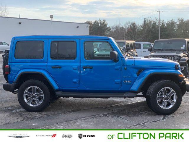 used 2022 Jeep Wrangler Unlimited car, priced at $36,595