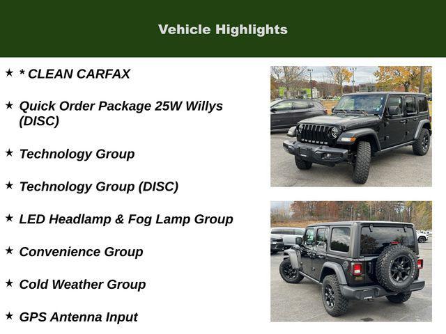 used 2021 Jeep Wrangler car, priced at $31,768