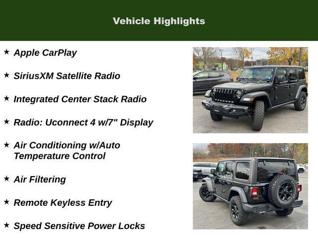 used 2021 Jeep Wrangler car, priced at $31,768