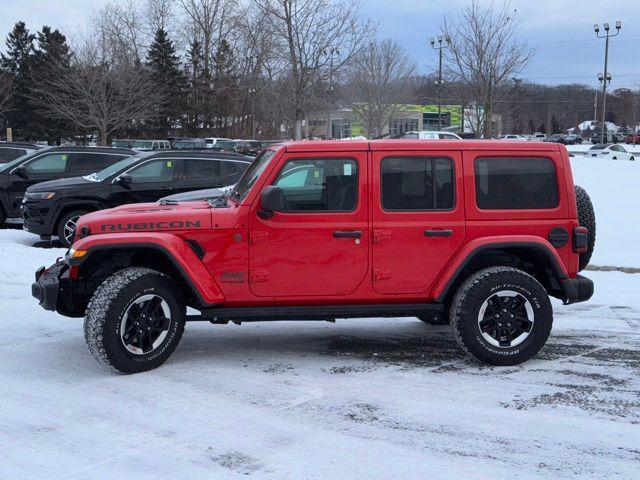 used 2021 Jeep Wrangler Unlimited car, priced at $35,225