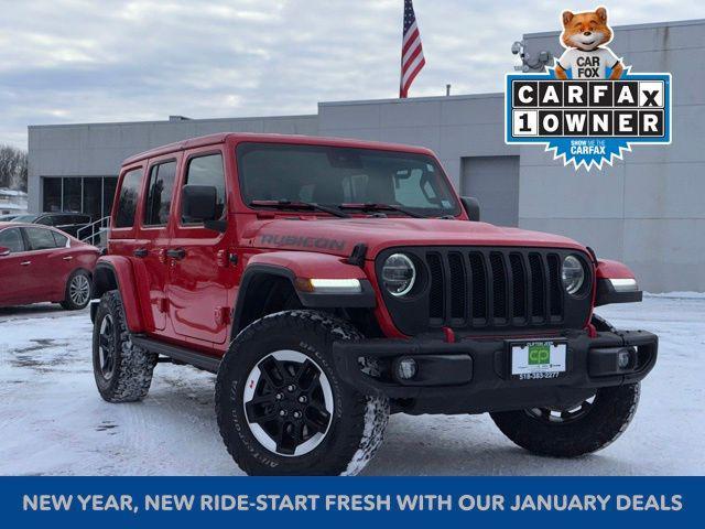 used 2021 Jeep Wrangler Unlimited car, priced at $35,225