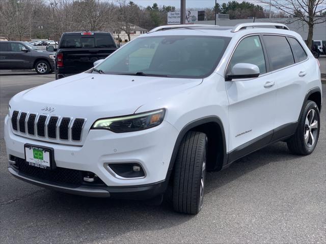 used 2021 Jeep Cherokee car, priced at $24,795