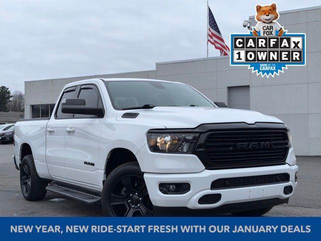 used 2021 Ram 1500 car, priced at $32,353