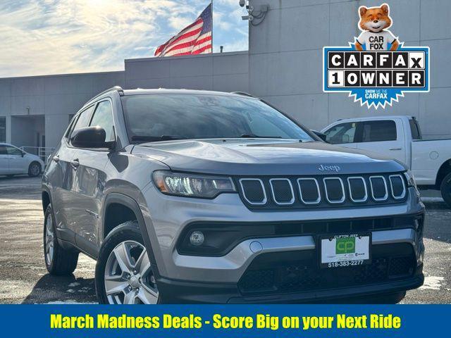 used 2022 Jeep Compass car, priced at $23,283