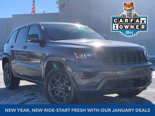 used 2021 Jeep Grand Cherokee car, priced at $31,670