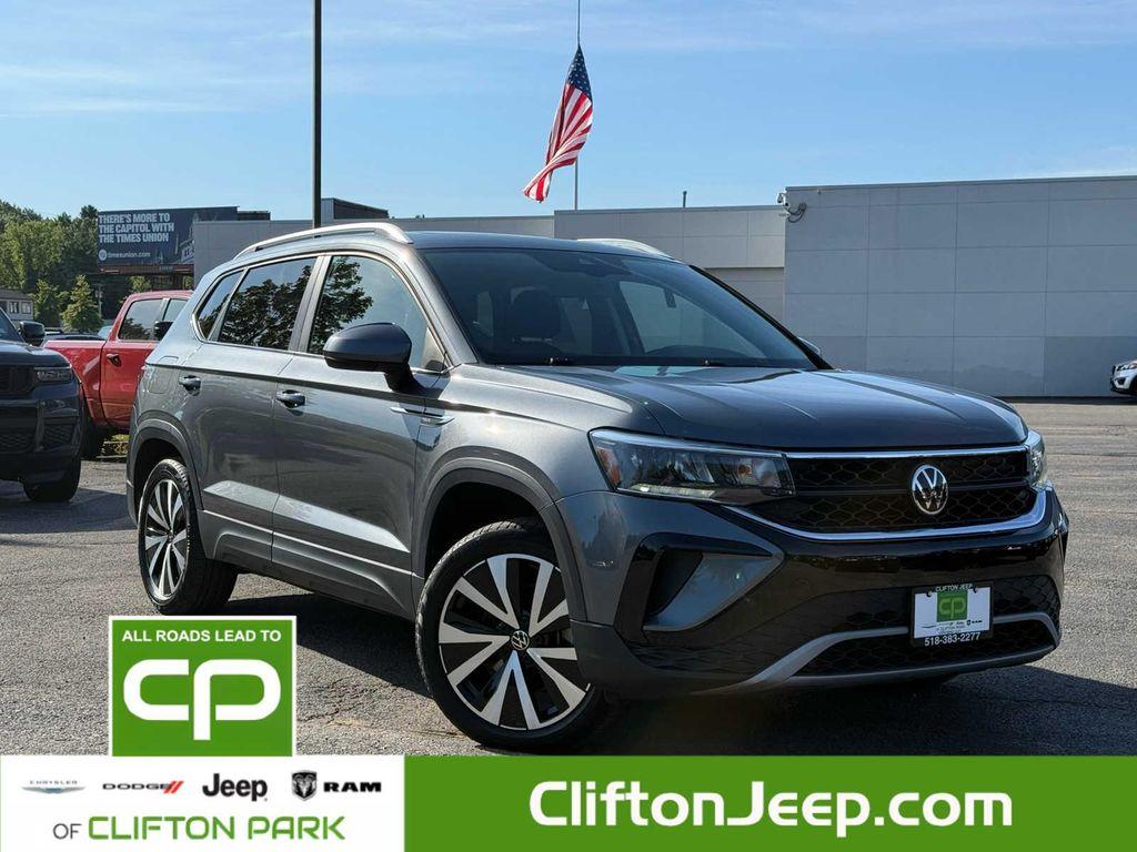 used 2022 Volkswagen Taos car, priced at $21,900