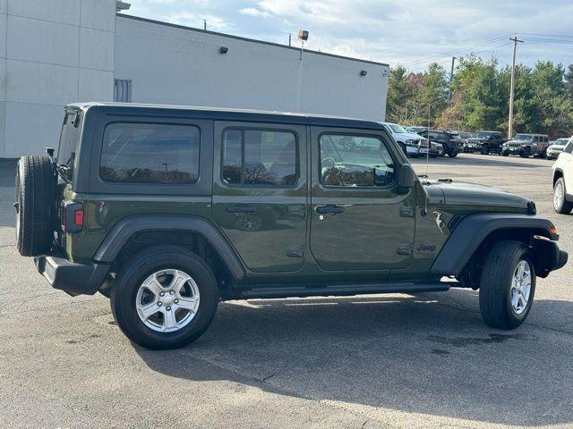 used 2021 Jeep Wrangler Unlimited car, priced at $30,938