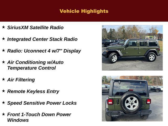 used 2021 Jeep Wrangler Unlimited car, priced at $30,938