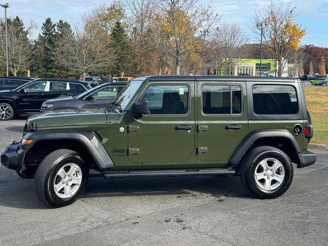 used 2021 Jeep Wrangler Unlimited car, priced at $30,938