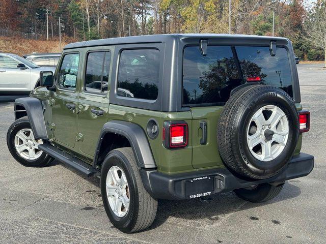 used 2021 Jeep Wrangler Unlimited car, priced at $30,938