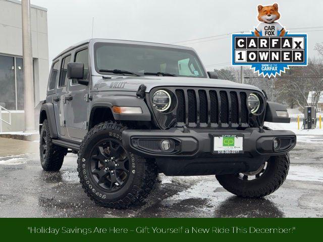 used 2021 Jeep Wrangler car, priced at $33,319