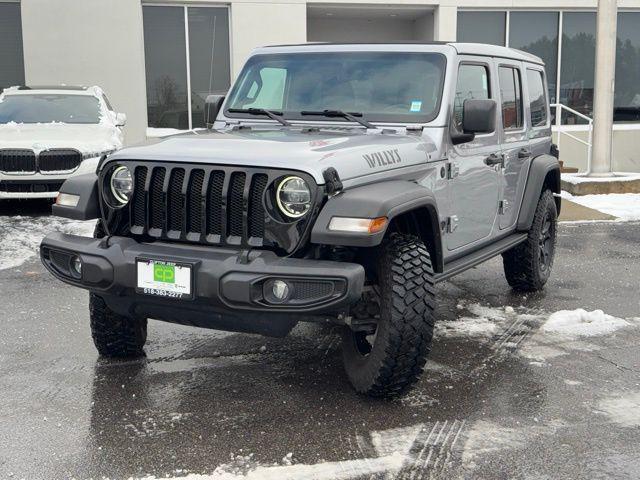 used 2021 Jeep Wrangler car, priced at $33,319