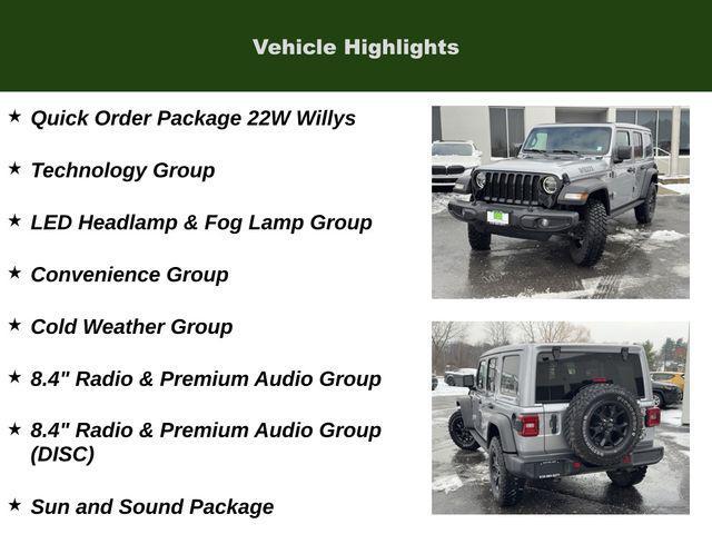 used 2021 Jeep Wrangler car, priced at $33,319