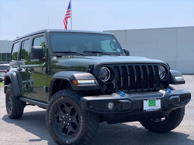 used 2023 Jeep Wrangler 4xe car, priced at $33,995