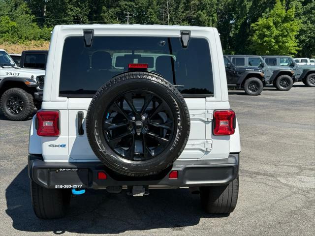 used 2022 Jeep Wrangler Unlimited 4xe car, priced at $36,600
