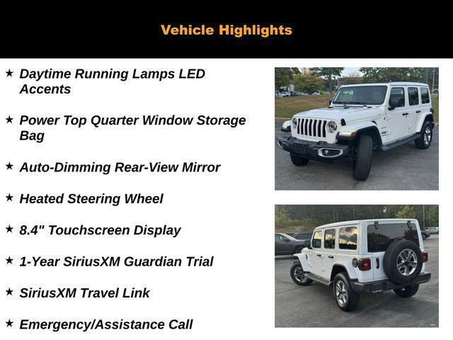 used 2021 Jeep Wrangler Unlimited car, priced at $33,790