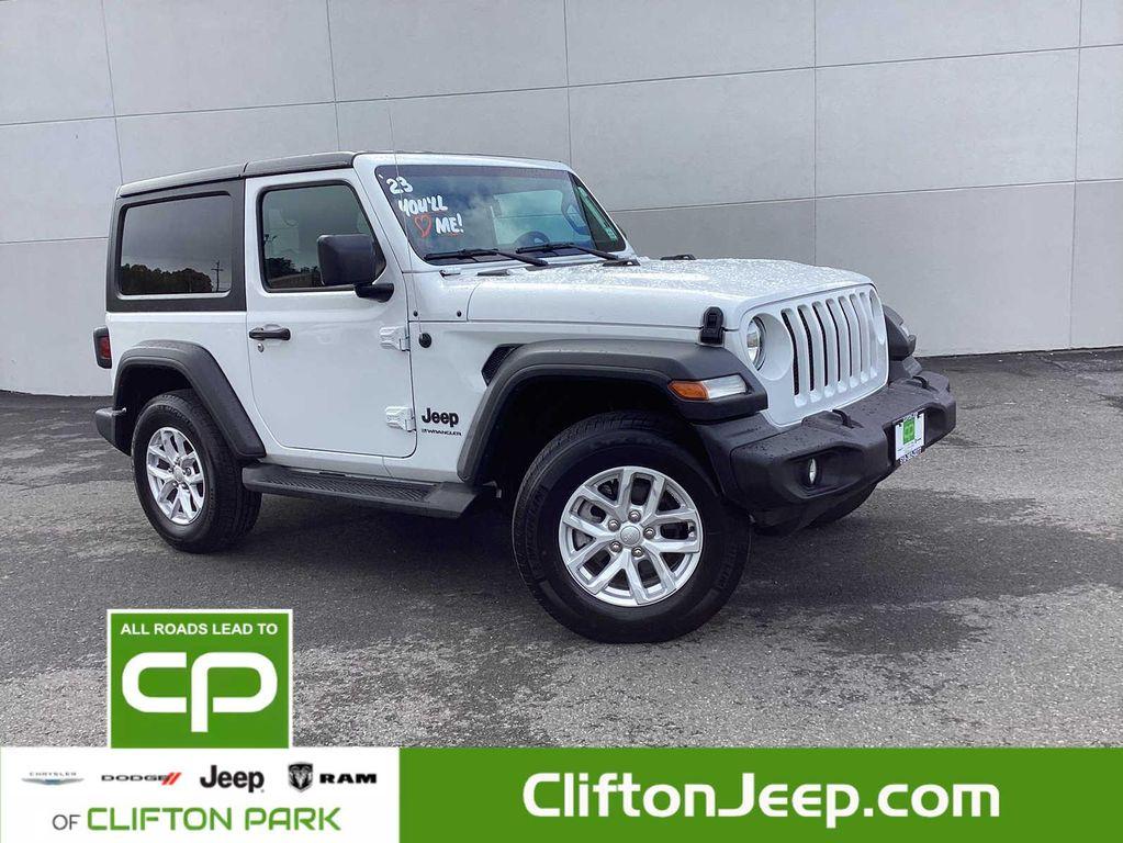 used 2023 Jeep Wrangler car, priced at $34,946