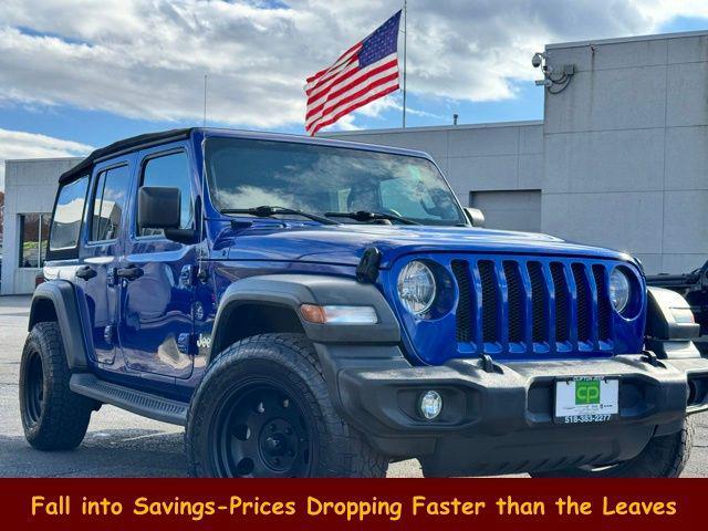 used 2018 Jeep Wrangler Unlimited car, priced at $20,655