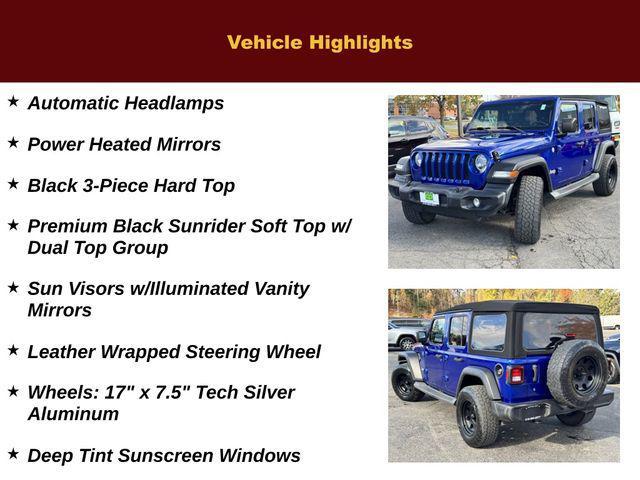 used 2018 Jeep Wrangler Unlimited car, priced at $20,655