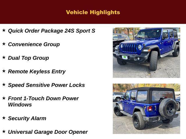 used 2018 Jeep Wrangler Unlimited car, priced at $20,655